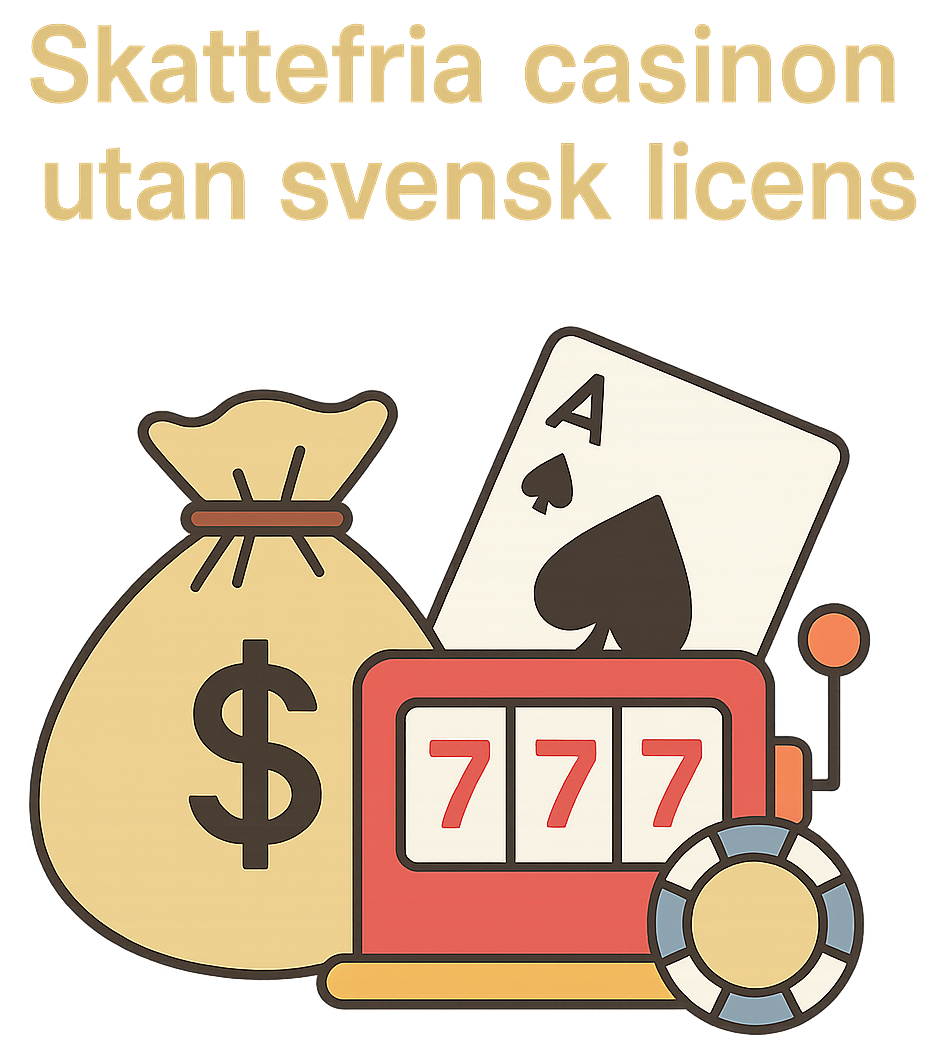 Skattefria Utländska casinon utan svensk licens